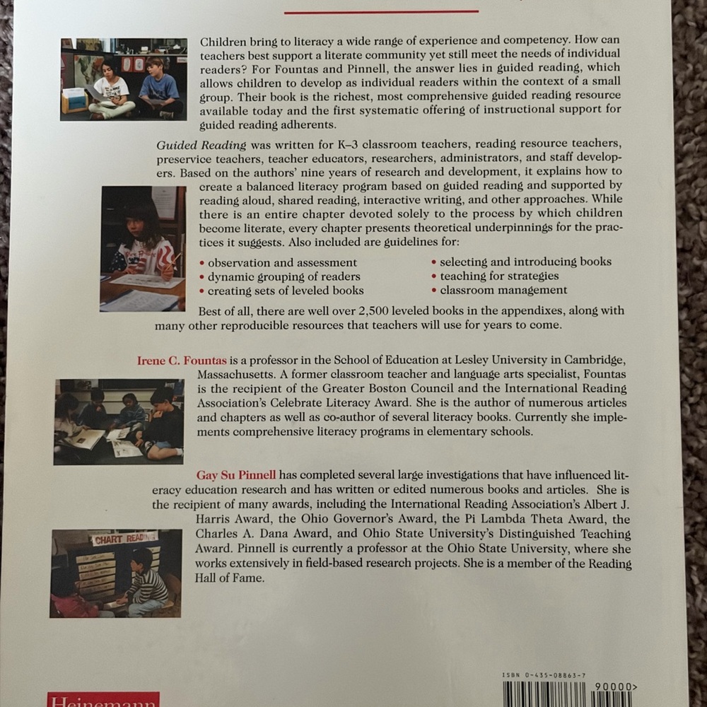 FOUNTAS & GAY GUIDED READING BOOK - Picture 2 of 2
